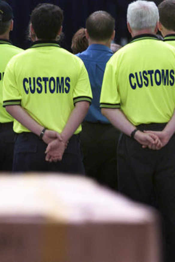 Customs officers probed