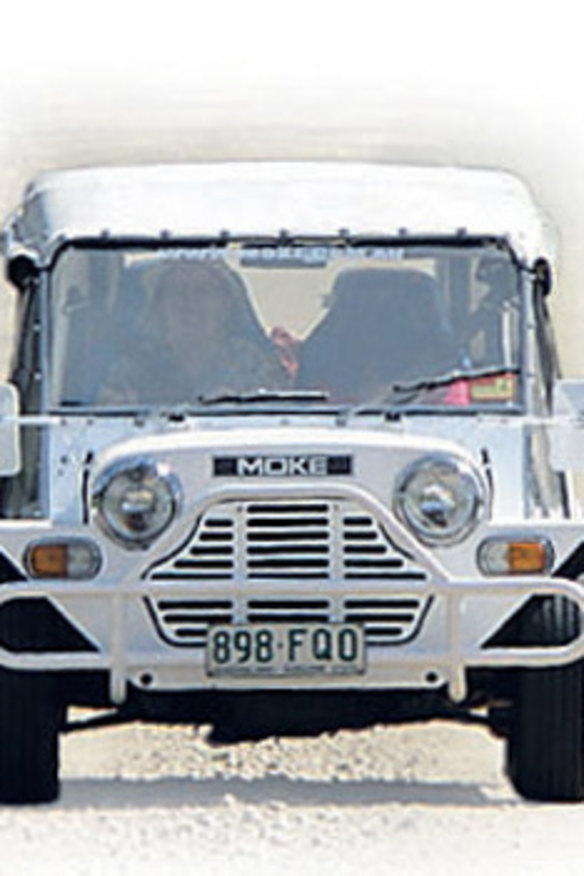 The day Rupert rode my Moke
