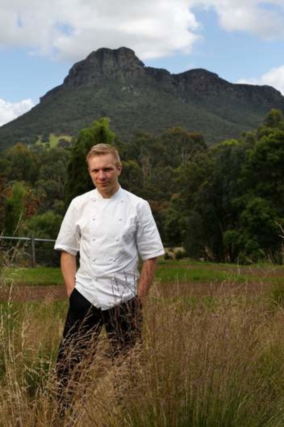Making an impact: Chef Robin Wickens.