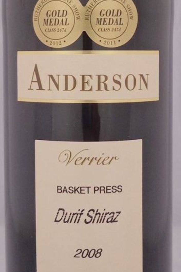 Anderson Verrier Durif Shiraz