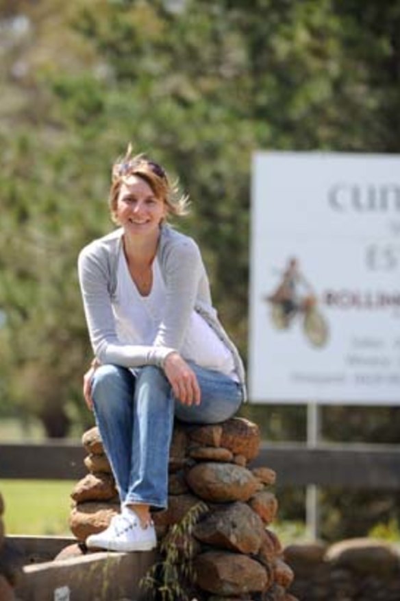 "A lot of my colleagues are male and they have families with young kids, but ... I think if the shoe was on the other foot, it would be a lot more difficult": Debbie Lauritz of Cumulus Estate in Orange, NSW.