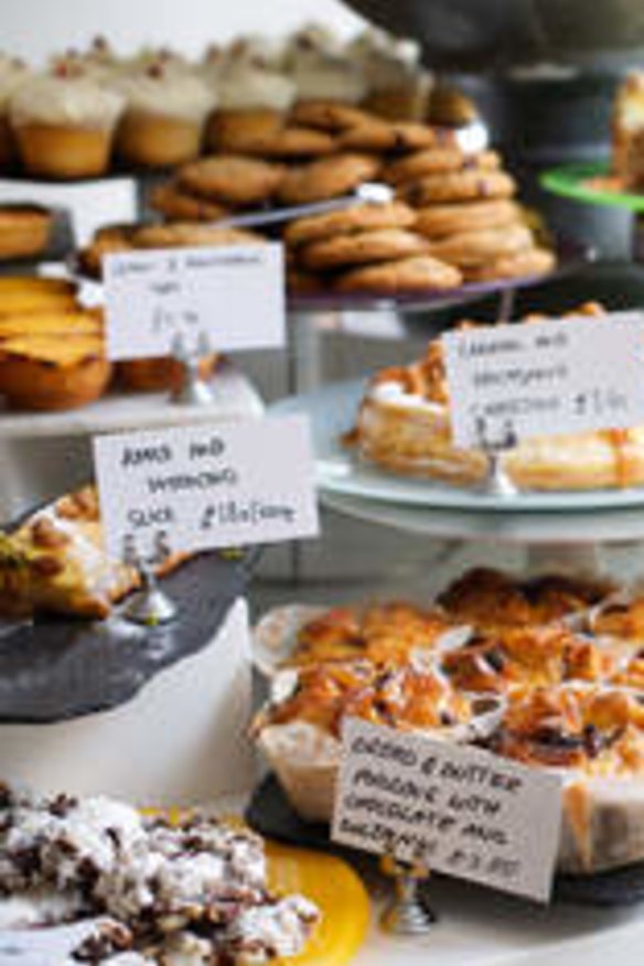 A classic sweets spread at one of Ottolenghi's London restaurants.