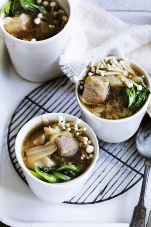Superior pork belly soup