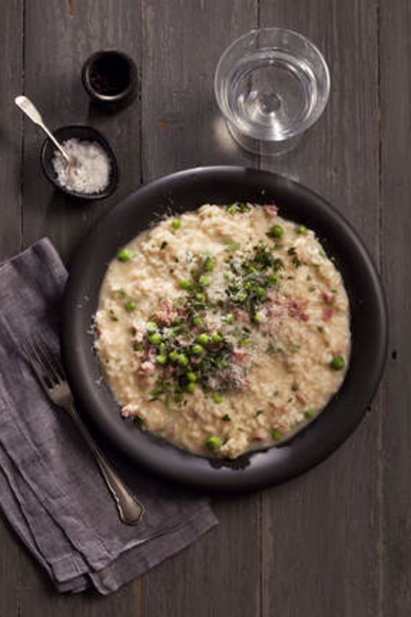 Risotto: Don't attempt on a cooking show.