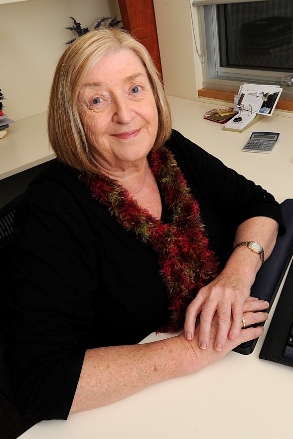 Karl Stefanovic's former mother-in-law Pat Thorburn  of Mildura discovers what it's like to be a paparazzi target.