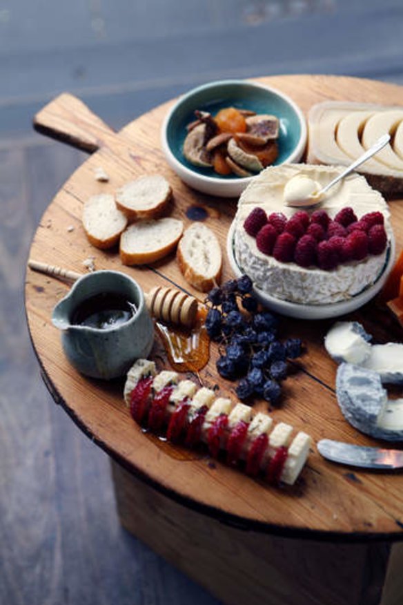 Cheese plate from Spring Street Grocer by Anthony Femia.