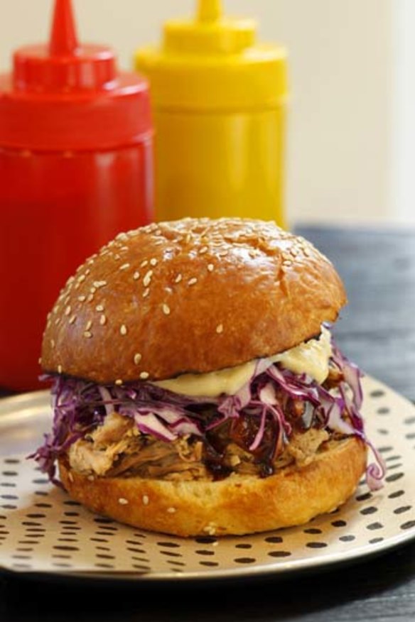 Burger urger: Pulled pork is a popular option.