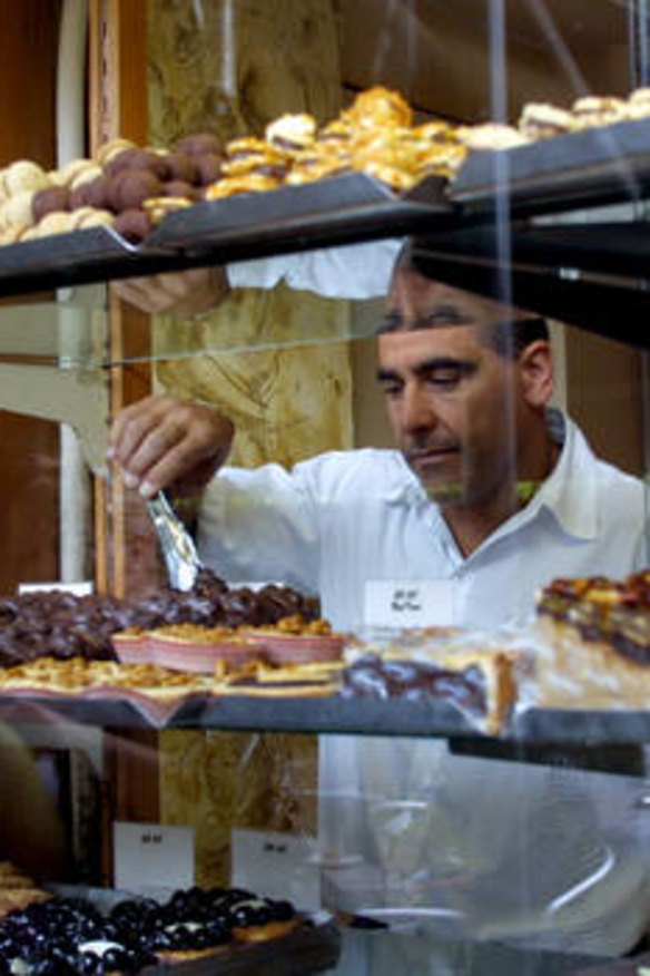 Fabio Angele at Brunetti.