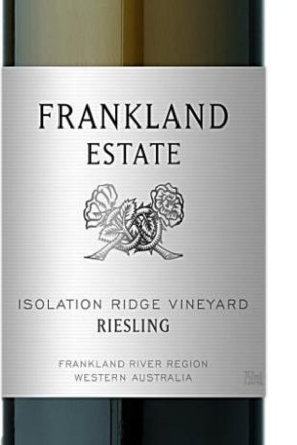 Frankland Estate's Isolation Ridge Riesling is certified organic.