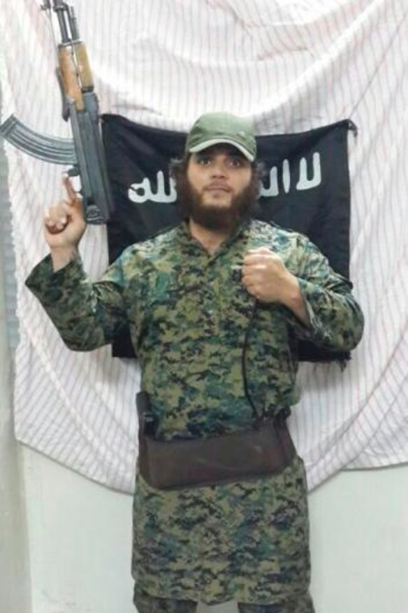 Radicalised: Convicted Sydney terrorist Khaled Sharrouf.