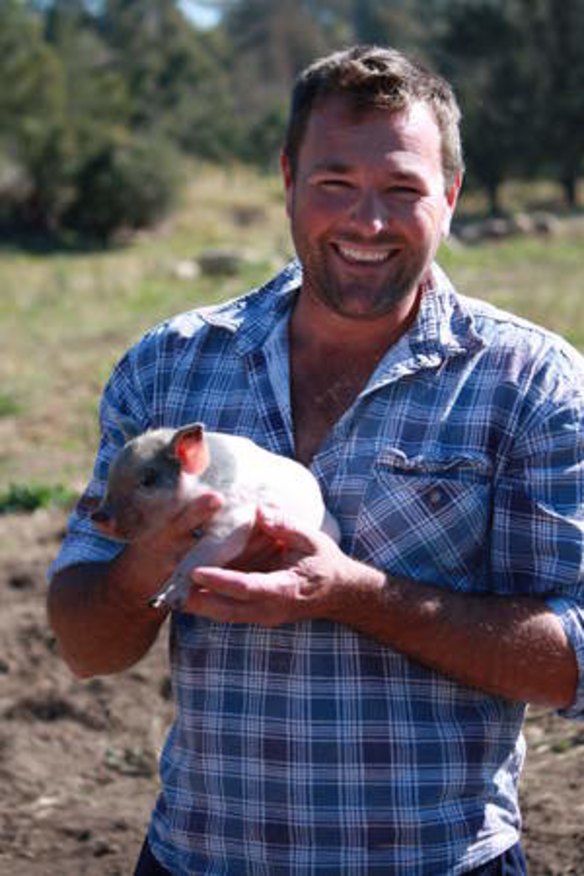 Matt Simmons of Melanda Park Free-Range Pork.