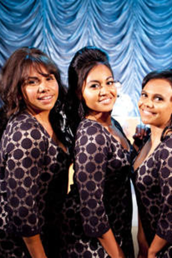 Top Australian download: <i>The Sapphires'</i> Deborah Mailman, Shari Sebbens, Miranda Tapsell and Jessica Mauboy.