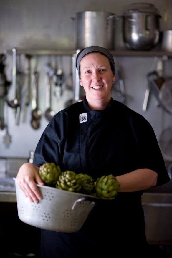 Head chef Melissa Hann.