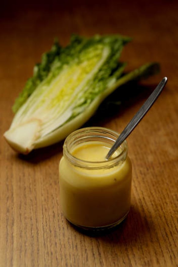 Apple cider vinegar adds a healthy tang to salad dressings.