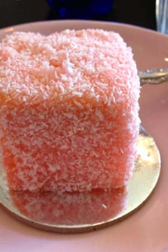 Fantasy or reality: Pink and bubblegum flavoured lamingtons have been spotted at large In The Annex.