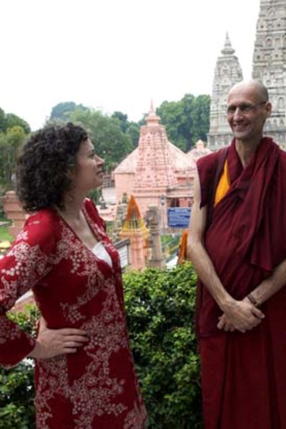 In episode six, Lucy has an 'ommm' moment and travels to practice her new mediation skills ... with varying degrees of success.