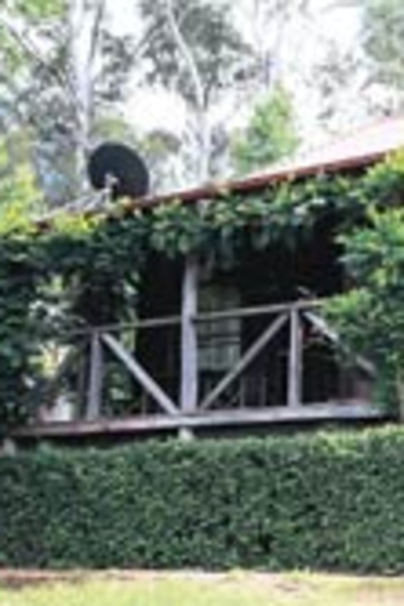 Rural escape ... there are six cottages for guests.