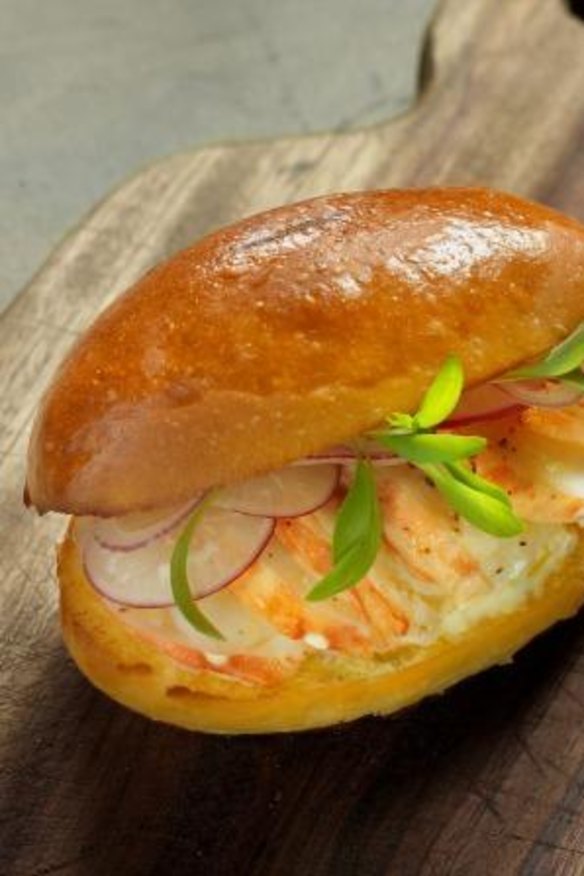 Devon on Danks' lobster roll promises to be a summer favourite.