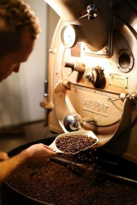 The antioxidant properties of coffee beans change on roasting.