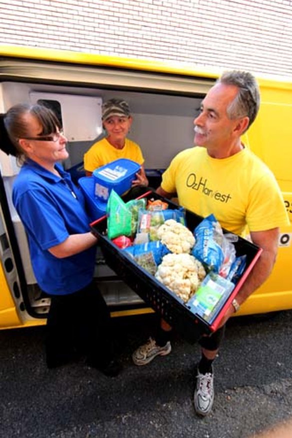 Food rescue: OzHarvest donations fluctuate from store to store.