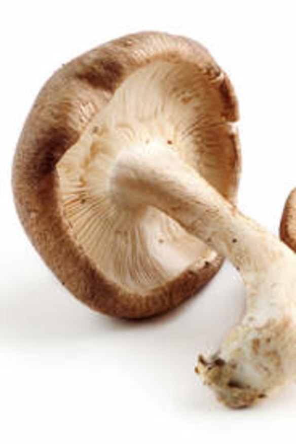 Shiitake mushrooms are high in umami.
