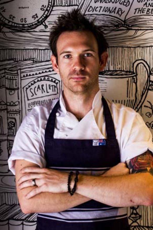 Joseph Webb is head chef at The Cut Bar & Grill in Sydney's The Rocks.