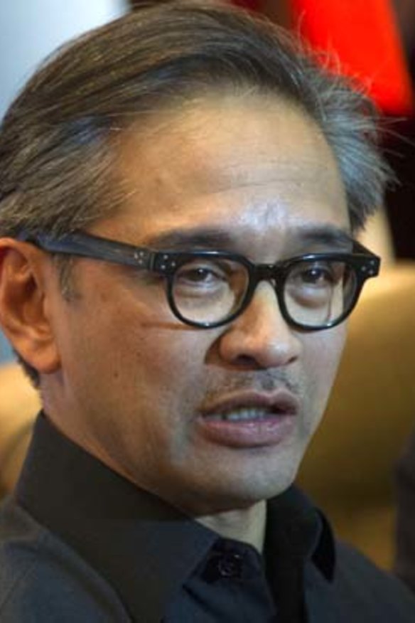Indonesian Foreign Minister Marty Natalegawa.