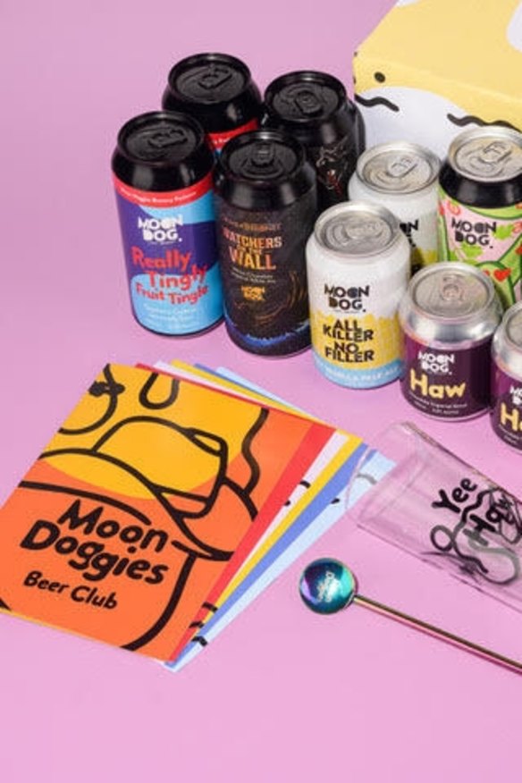 Moon Dog Brewery in Preston is sending out its bimonthly subscription beer box.