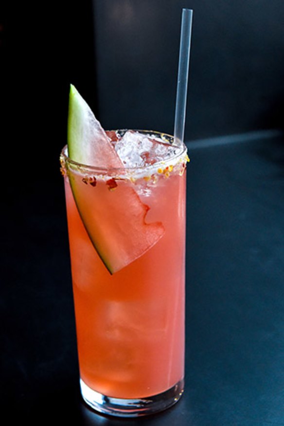 The Working Watermelon cocktail.