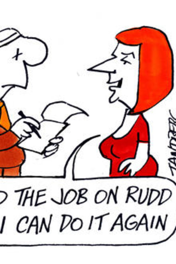Rudd would not race to poll