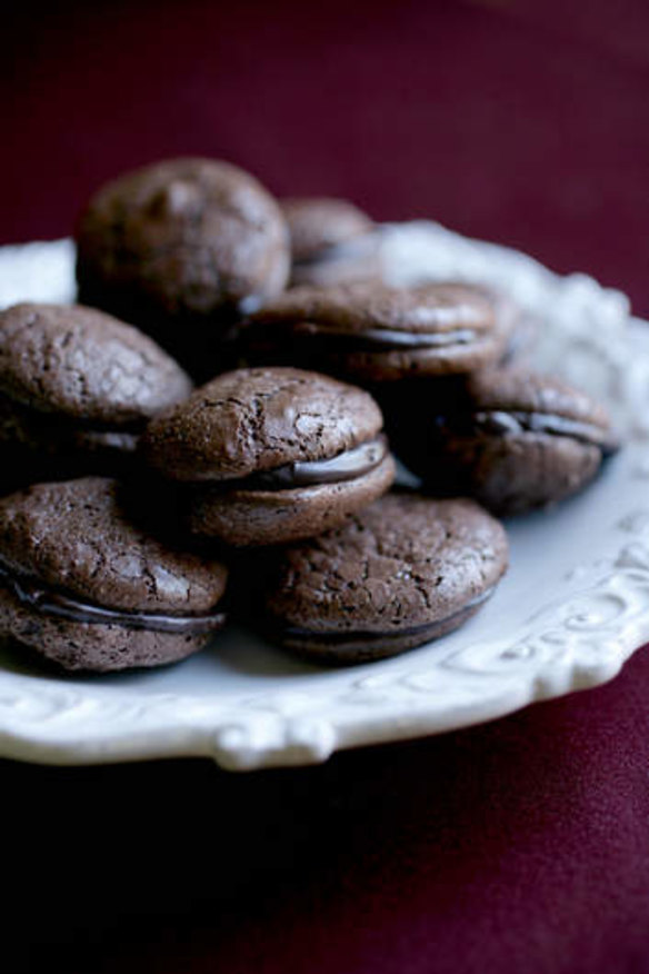 Stephanie Alexander's chocolate macaroons.