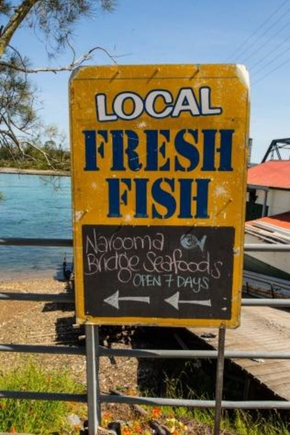 Seafood outlets dot the coast. 