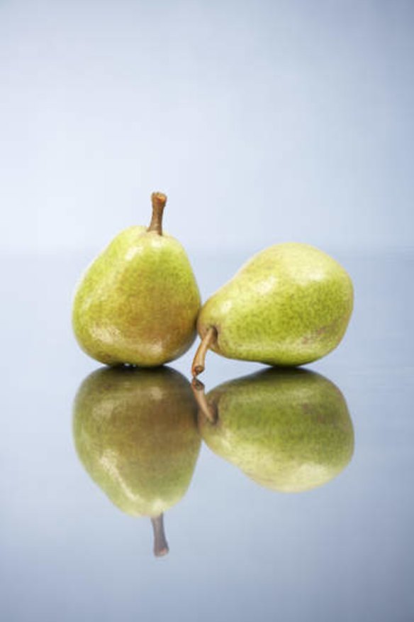 Enjoy your first new season pear.