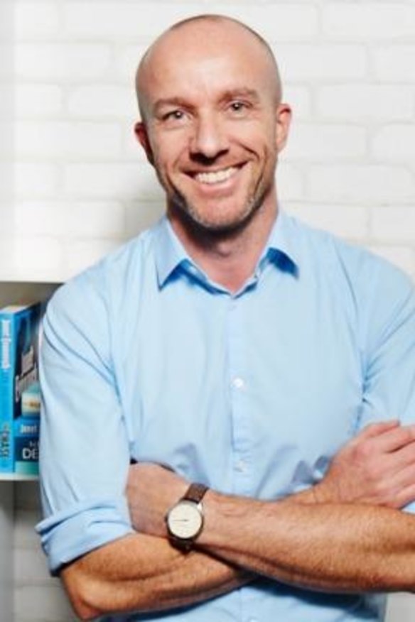 Hachette Australia chief executive Matthew Richell died at Tamarama on Wednesday.