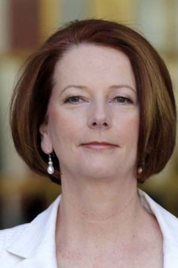 On the cusp of being a popular leader ... Julia Gillard.