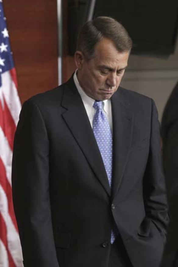 House Speaker John Boehner.