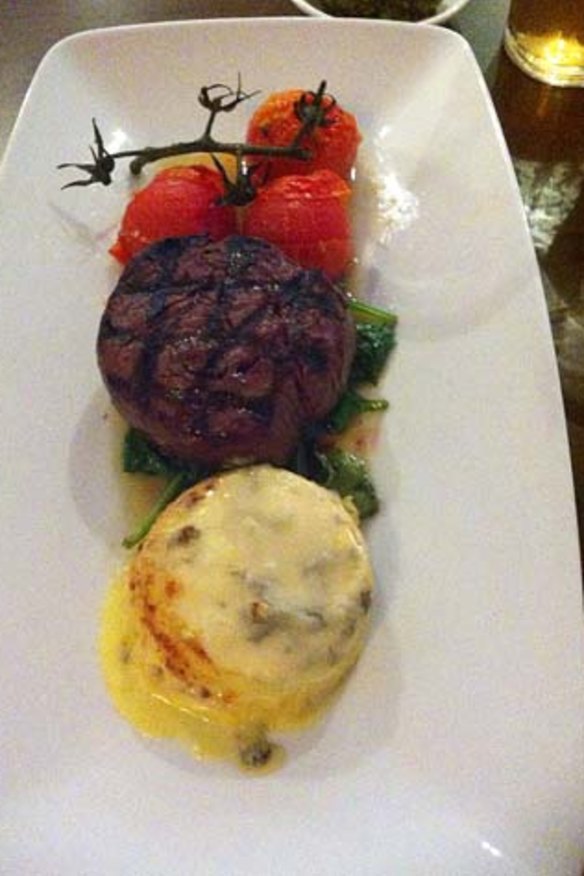 It wouldn't be a pub without steak...The Alliance Hotel.