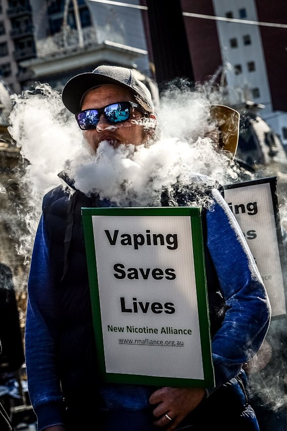 Selling nicotine e-cigarettes is generally illegal in Australia.