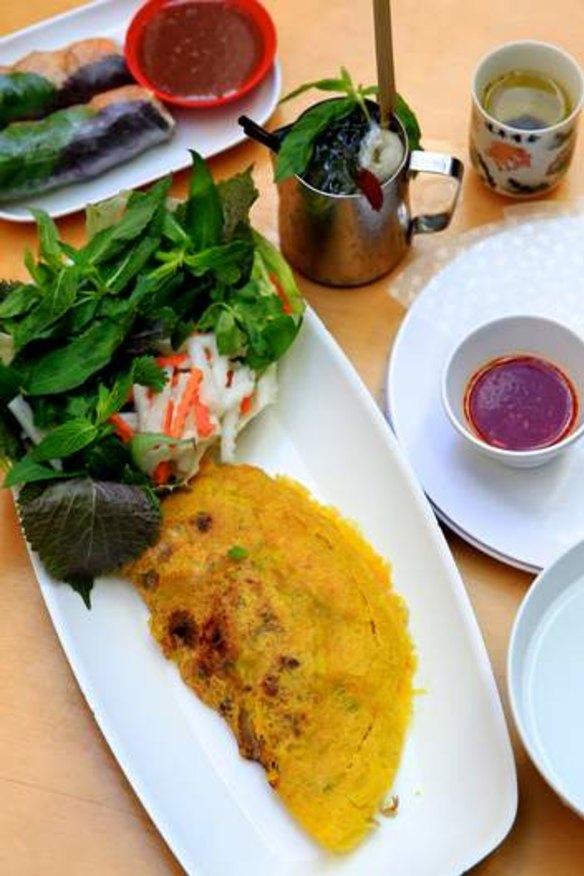 Fresh: Vietnamese crepes and a chilli-hito.