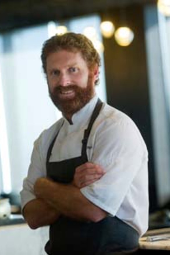 Sustainable approach: Vue de Monde head chef Cory Campbell.