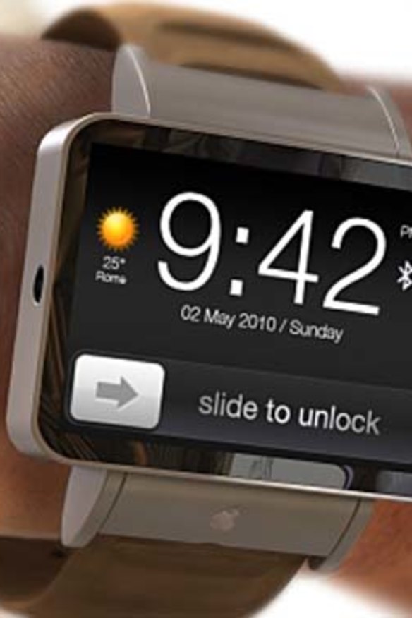 Concept ... Antonio De Rosa's iWatch design.
