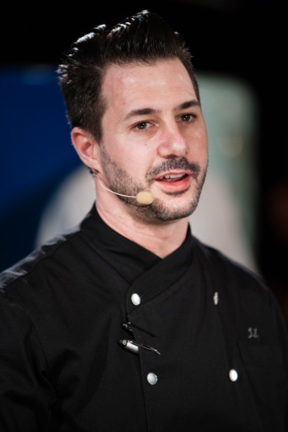 Iuzzini during his MasterClass for the Melbourne Food & Wine Festival.