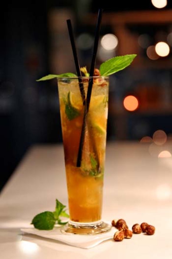 Classy: Hazelnut Mojito.