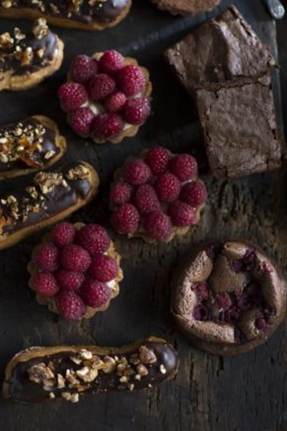 Try Flour and Stone eclairs and pastries at its Williams-Sonoma Chatswood pop-up.