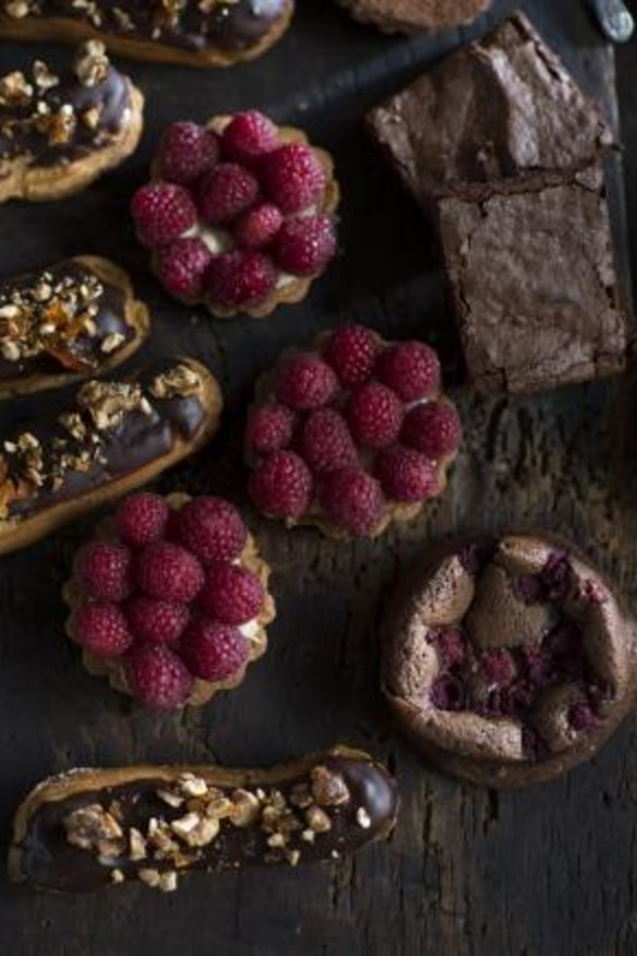 Try Flour and Stone eclairs and pastries at its Williams-Sonoma Chatswood pop-up.