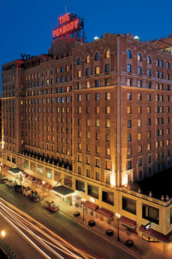 The Peabody Hotel.