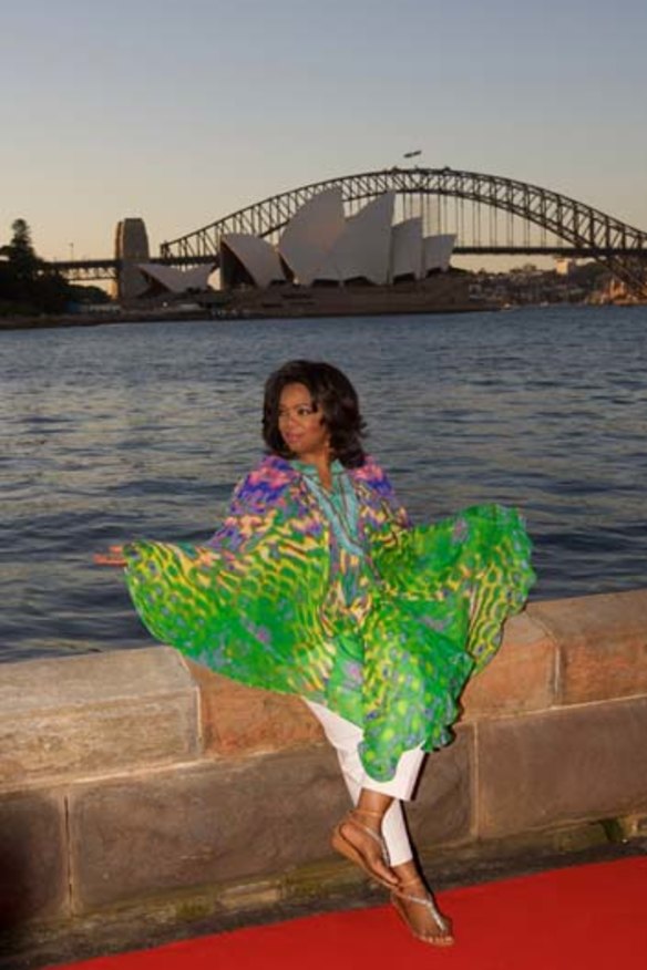 Fan ... Oprah Winfrey.