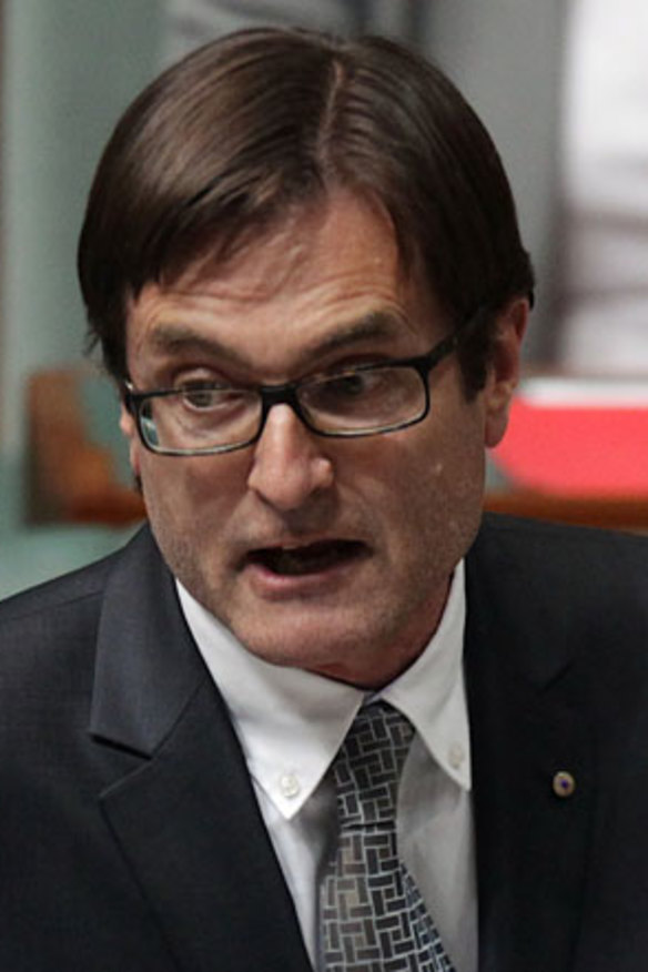 Said the opposition's campaign had escalated from "the absurd to the deranged" ... Climate Change Minister Greg Combet.