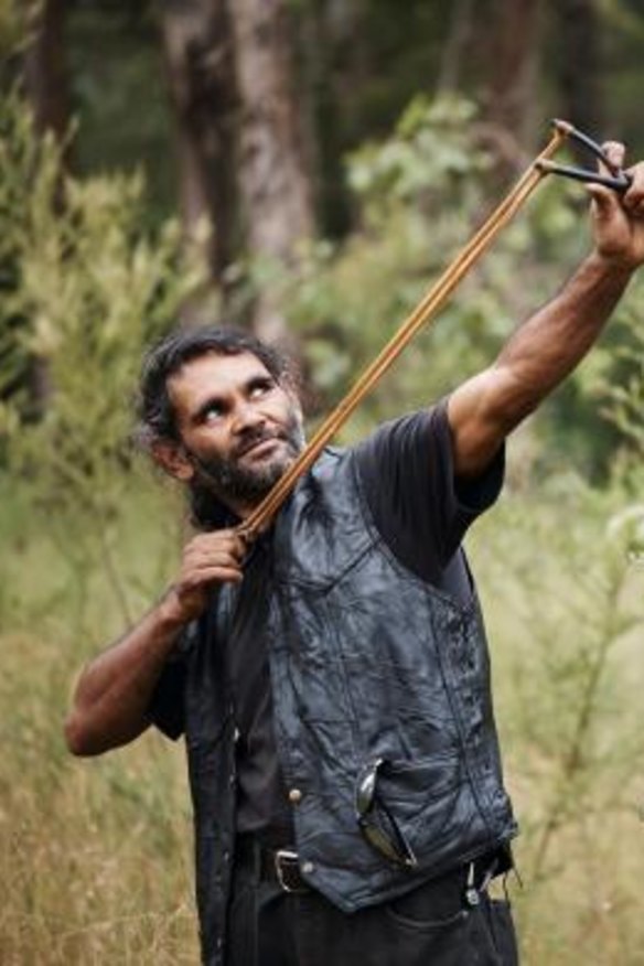 Life on the edge: William hunts for food in <i>Struggle Street</i>.