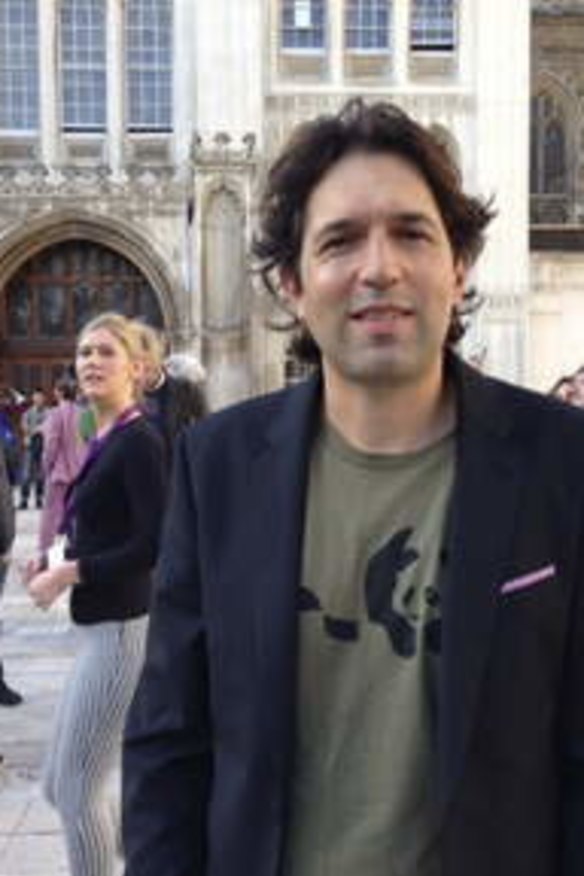 Attica's Ben Shewry arrives at London's Guildhall for the 2014 World's 50 Best Restaurants awards.